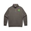 AS Colour Mens Relax Faded Half Zip Thumbnail